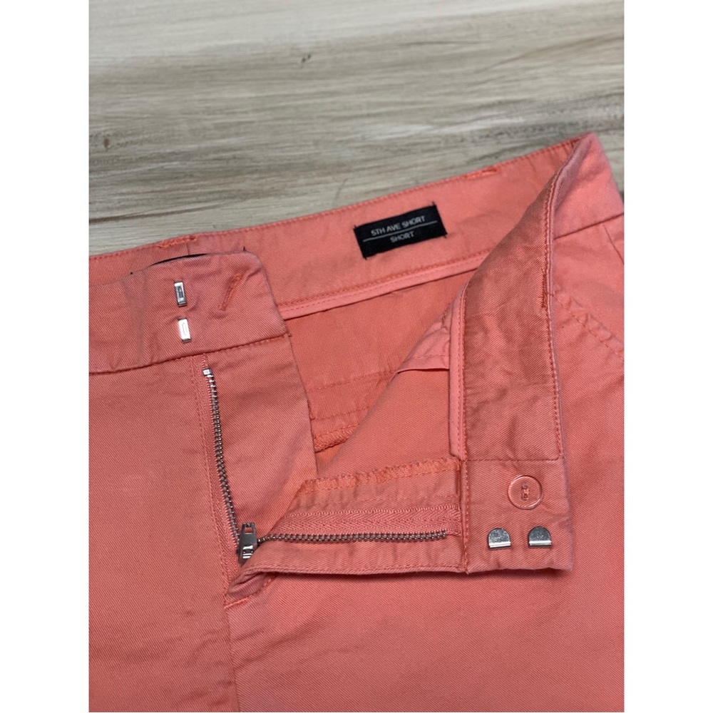 Saks Fifth Avenue 5th Ave Short Coral Size 8 - Picture 3 of 4